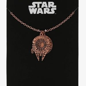 Star Wars Millennium Falcon‎ Charm Necklace Hot Topic